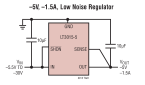 LT3015 Series - 1.5A, Low Noise, Negative Linear Regulator with Precision Current Limit