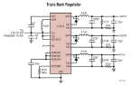 36VIN, Triple, 2A+1A+ 1A (IOUT) Step-Down Switching Regulator with 100% Duty Cycle Operation