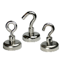 Magnets with hook or eyebolts