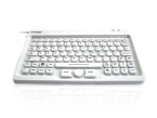 Accuratus AccuMed Mini - USB Mini Sealed IP67 Antibacterial Clinical / Medical Keyboard with Mousepad - White