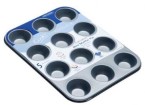 Muffin Tray Deep Cup Non-Stick 12 Cup- H8117
