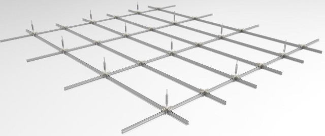 Daxten presents a flexible suspended ceiling system as an alternative strategy to raised floors