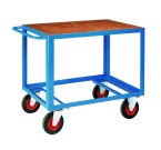 Heavy Duty Table Truck with Timber or Steel Deck (Deck Size: 1200 x 800mm)