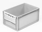 Open End Euro Picking Container (600 x 400 x 270mm) with Translucent Door