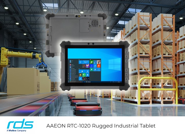 10.1-inch industrial tablet designed for continuous use in any environment