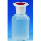 Brand Conical Shouldered Bottles 100ml 129938 - Sloping shoulder reagent bottles&#44; wide-mouth&#44; PP