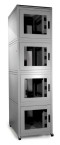 42U 800mm x 1000mm 4 Compartment Co-Location Cabinet