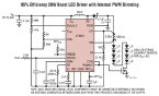 40VIN /60VOUT 5A Constant-Current, Constant-Voltage Converter with Internal PWM Generator