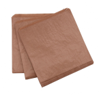 10 x 10 Dependable Brown Ribbed Strung Kraft Paper Bag Per 1000