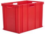 Large Plastic Containers (600 x 400 x 425mm) 84.5 Litre&#44; Stackable with Solid Sides and Base