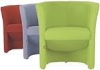 Frovi C3008/FB Chill Tub Chair In Upholstered Fabric