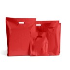 Red Standard Grade Plastic Carrier Bags