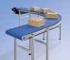 Implement any track layout efficiently – KMF-P 2040 curved modular belt conveyor.