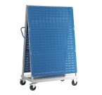 Double Side Louvre Panel Trolley - 3 Panels High