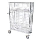 Eclipse Chrome Wire Laundry Trolley
