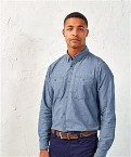 Men's Chambray shirt, organic and Fairtrade certified