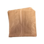 10x10 Pure Kraft Paper Bags Strung Per 1000