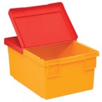 Folding Hinged Lid for Storage Boxes