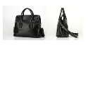Raanu Fold-Down-Flaps Leather Handbag