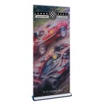 Retractable Banner Stand&#44; easy change graphics and height adjustable