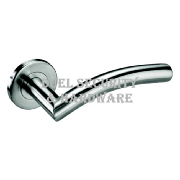 Access Hardware Lever Handles on Round Rose