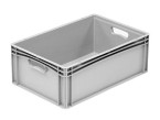 Basicline Range (600 x 400 x 220mm) Euro Container with Hand Holes