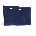 Navy Blue Standard Grade Plastic Carrier Bags