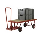 Trader Truck Hand Turntable Trailers With MDF or Steel 1200 x 600mm Deck (Capacity up to 500kg)