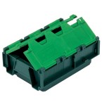 Euro Attached Lid Container - 4 Litres (300 x 200 x 130mm)