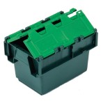 Euro Attached Lid Container - 6 Litres (300 x 200 x 200mm)