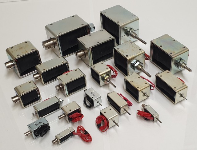 AC and DC Linear - Open Frame Solenoids