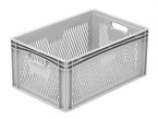 Basicline Range (600 x 400 x 270mm) Ventilated Euro Container with Hand Holes
