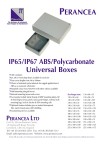 IP65/IP67 Polycarbonate Universal Boxes