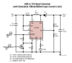 LT1618 - Constant-Current/Constant-Voltage 1.4MHz Step-Up DC/DC Converter