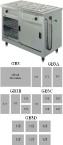 Lincat GB3/GB3A/GB3B/GB3C/GB3D Static Hot Cupboards With Bain Marie Top