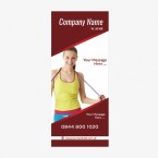 Fitness Banner 9 - Banner Stand 108