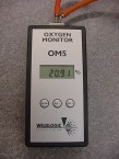 Oxygen Weld Purge Monitor