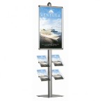 A1 Poster and Literature Holder Display Stand