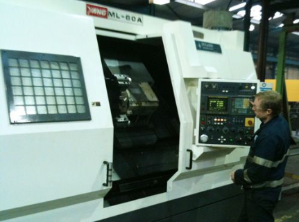 Heavy Duty Lathe added to Machining Department