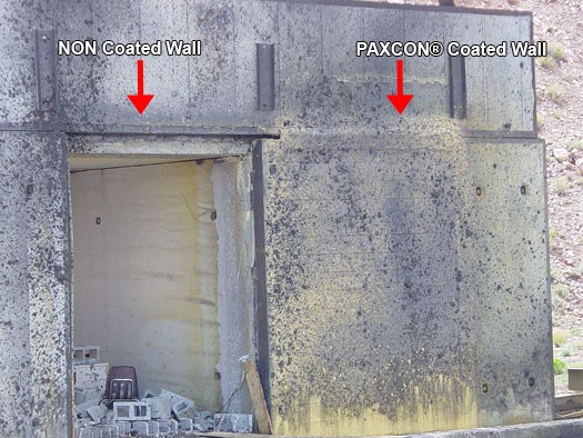 Masonry Wall Bomb Mitigation Coating