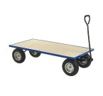 Industrial General Purpose Platform Truck With A Plywood Base (Load Capacity 500kg)