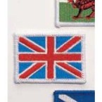 EMBROIDERED FLAG BADGE