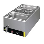 Buffalo S047 Wet Bain Marie with tap and pans