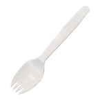 Disposable White Spoon/Fork