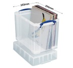 Really Useful Boxes 19 Litre (395 x 255 x 330mm) With Extra Large Lid