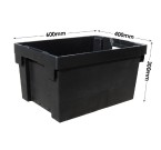Recycled Plastic 180 degree Stacking and Nesting Containers (600 x 400 x 300mm) 56 Litres