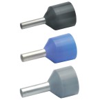 Insulated cable end-sleeve for short circuit-resistant conductors, 2.5 mm², 17.5mm long