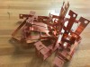 Sheet metal copper brackets manufactured to your designs in the UK