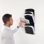 Wall Mounted Newspaper Rack
