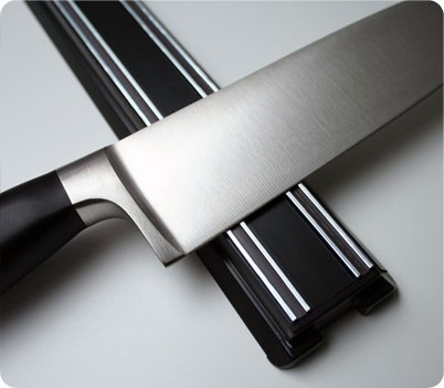 Traditional Black knife rack
